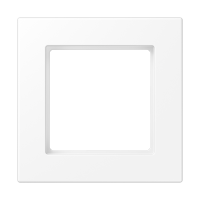 Rėmelis viengubas baltos matinės spalvos A550 - JUNG A5581BFWWM
