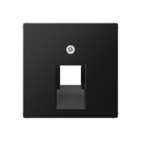 Dangtelis kompiuterio lizdui juodos matinės spalvos A - JUNG A569-1BFPLUASWM