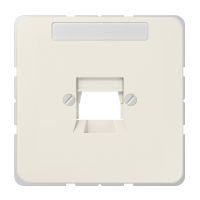 Dangtelis viengubas RJ45 lizdui dramblio kaulo spalvos - JUNG 569-15NWE