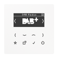 Radijas skaitmeninis baltas DAB LS - JUNG DABLSWW