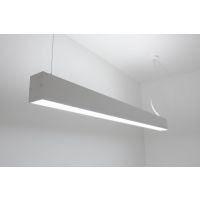 Pakabinamas šviestuvas LINEA 280 98W LED DALI DIR/IND GREY OP