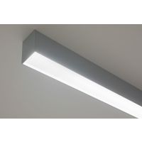Pakabinamas šviestuvas LINEA 280 98W LED DALI DIR/IND GREY MP