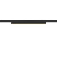 Bėgelinis LED šviestuvas IN-LINE 44 48V TRACK, opalas, DALI, taškinis, juodas / juodas, 14W, 1180lm, 3000K, CRI90, 95°