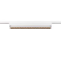 Bėgelinis LED šviestuvas IN-LINE 46 48V TRACK, Move DALI, tamsintas reflektorius, taškinis, baltas / baltas, 14W, 1180lm, 2700K, CRI90, 35°