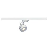 Bėgelinis LED šviestuvas trifazei apšvietimo sistemai KALU TRACK, taškinis, 240V trifazei sistemai, LED, 3000K, apvalus, baltas
