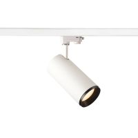 Bėgelinis LED šviestuvas trifazei apšvietimo sistemai 3~ NUMINOS® PHASE L, baltas/juodas 3000K 60°