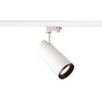 Bėgelinis LED šviestuvas trifazei apšvietimo sistemai 3~ NUMINOS® PHASE L, baltas/juodas 4000K 36°
