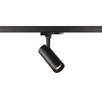 Bėgelinis LED šviestuvas trifazei apšvietimo sistemai 3~ NUMINOS® DALI S, juodas/juodas 2700K 24°