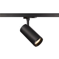 Bėgelinis LED šviestuvas trifazei apšvietimo sistemai 3~ NUMINOS® DALI L, juodas/juodas 3000K 36°