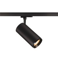 Bėgelinis LED šviestuvas trifazei apšvietimo sistemai NUMINOS® DALI XL, juodas, taškinis, 36W 3000K 36°