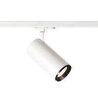 Bėgelinis LED šviestuvas trifazei apšvietimo sistemai NUMINOS® DALI XL, baltas / juodas, taškinis, 36W 4000K 24°