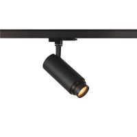 Bėgelinis LED šviestuvas trifazei apšvietimo sistemai NUMINOS® ZOOM M DALI, juodas, taškinis, 20W 2700K 15-60°