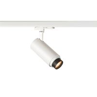 Bėgelinis LED šviestuvas trifazei apšvietimo sistemai NUMINOS® ZOOM M DALI, baltas, taškinis, 20W 3000K 15-60°