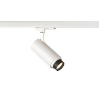 Bėgelinis LED šviestuvas trifazei apšvietimo sistemai NUMINOS® ZOOM M DALI, baltas, taškinis, 20W 4000K 15-60°