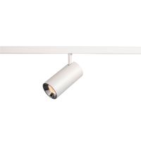 Bėgelinis LED šviestuvas trifazei apšvietimo sistemai NUMINOS® S 48V TRACK, DALI, taškinis, baltas / chrominis, 16W, 1000lm, 2700K, CRI90, 40°