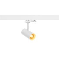 Bėgelinis LED šviestuvas trifazei apšvietimo sistemai NOBLO® taškinis, apvalus, 2700K, 6W, 32°, baltas
