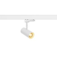 Bėgelinis LED šviestuvas trifazei apšvietimo sistemai NOBLO® taškinis, apvalus, 4000K, 6W, 32°, baltas