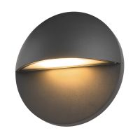 Lauko LED paviršinis sieninis šviestuvas LID II,, 2700/3000K, 15W, PHASE, 100°, antracito sp.
