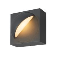 Lauko LED paviršinis sieninis šviestuvas LID I,, 2700/3000K, 15W, PHASE, 100°, antracito sp.