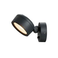 Lauko LED pavišinis sieninis ir lubinis šviestuvas ESKINA SENSOR,, antracito sp., 3000/4000K, IP54