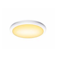Lauko LED pavišinis sieninis ir lubinis šviestuvas RUBA 27 CW, baltas, 3000/4000K