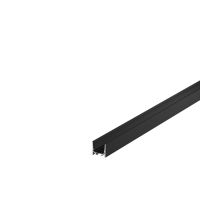 LED profilis GRAZIA 20, paviršinio montavimo, LED, standard, lygus, 3m, juodas
