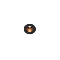 Lubinis įleidžiamas LED šviestuvas HORN MINI, 3000K, juodas, 12°