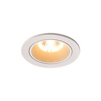 Lubinis įleidžiamas LED šviestuvas NUMINOS® DL S, baltas/baltas 3000K 55° pasukamas ir pakreipiamas