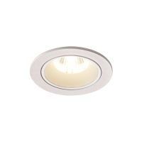Lubinis įleidžiamas LED šviestuvas NUMINOS® DL S, baltas/baltas 4000K 40° pasukamas ir pakreipiamas