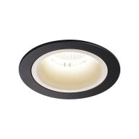 Lubinis įleidžiamas LED šviestuvas NUMINOS® DL M, juodas/baltas 4000K 55°