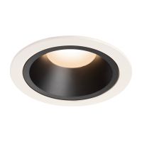 Lubinis įleidžiamas LED šviestuvas NUMINOS® DL L, baltas/juodas 3000K 20°