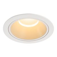 Lubinis įleidžiamas LED šviestuvas NUMINOS® DL XL, baltas/baltas 3000K 40°
