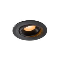 Lubinis įleidžiamas LED šviestuvas NUMINOS® MOVE S, juodas 2700K 40°