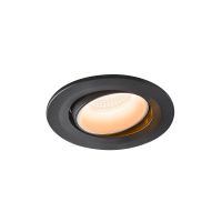 Lubinis įleidžiamas LED šviestuvas NUMINOS® MOVE S, juodas / baltas 2700K 55°