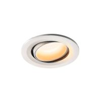 Lubinis įleidžiamas LED šviestuvas NUMINOS® MOVE S, baltas 3000K 20°