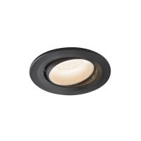 Lubinis įleidžiamas LED šviestuvas NUMINOS® MOVE S, juodas / baltas 4000K 20°