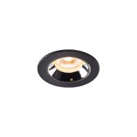 Lubinis įleidžiamas LED šviestuvas NUMINOS® XS, juodas / chrominis 2700K 40°