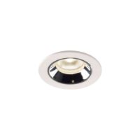 Lubinis įleidžiamas LED šviestuvas NUMINOS® XS, baltas / chrominis 4000K 20°