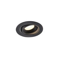 Lubinis įleidžiamas LED šviestuvas NUMINOS® MOVE XS, juodas 4000K 40°