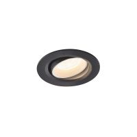 Lubinis įleidžiamas LED šviestuvas NUMINOS® MOVE XS, juodas/baltas 4000K 55°