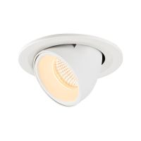Lubinis įleidžiamas LED šviestuvas NUMINOS® GIMBLE S, baltas 3000K 55°