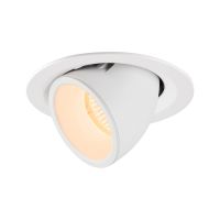 Lubinis įleidžiamas LED šviestuvas NUMINOS® GIMBLE M, baltas 2700K 20°