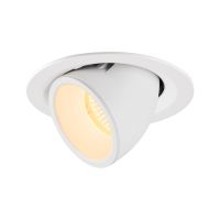 Lubinis įleidžiamas LED šviestuvas NUMINOS® GIMBLE M, baltas 3000K 20°