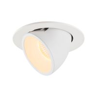 Lubinis įleidžiamas LED šviestuvas NUMINOS® GIMBLE L, baltas 3000K 40°