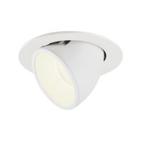 Lubinis įleidžiamas LED šviestuvas NUMINOS® GIMBLE L, baltas 4000K 20°