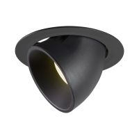 Lubinis įleidžiamas LED šviestuvas NUMINOS® GIMBLE XL, juodas 4000K 20°