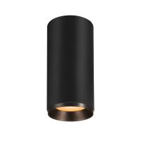Lubinis paviršinis LED šviestuvas NUMINOS® CL PHASE L, juodas/juodas 2700K 24°