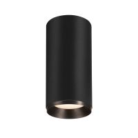 Lubinis paviršinis LED šviestuvas NUMINOS® CL PHASE L, juodas/juodas 4000K 24°