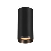 Lubinis paviršinis LED šviestuvas NUMINOS® CL DALI M, juodas/juodas 3000K 24°