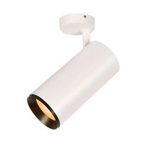 Lubinis paviršinis LED šviestuvas NUMINOS® SPOT DALI XL, baltas / juodas, 36W 2700K 24°